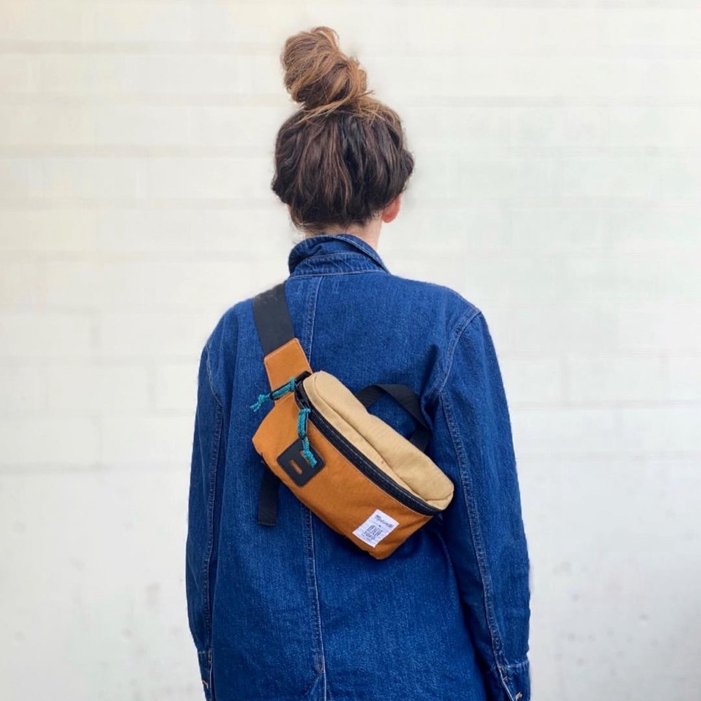 Topo Designs x Madewell fanny pack